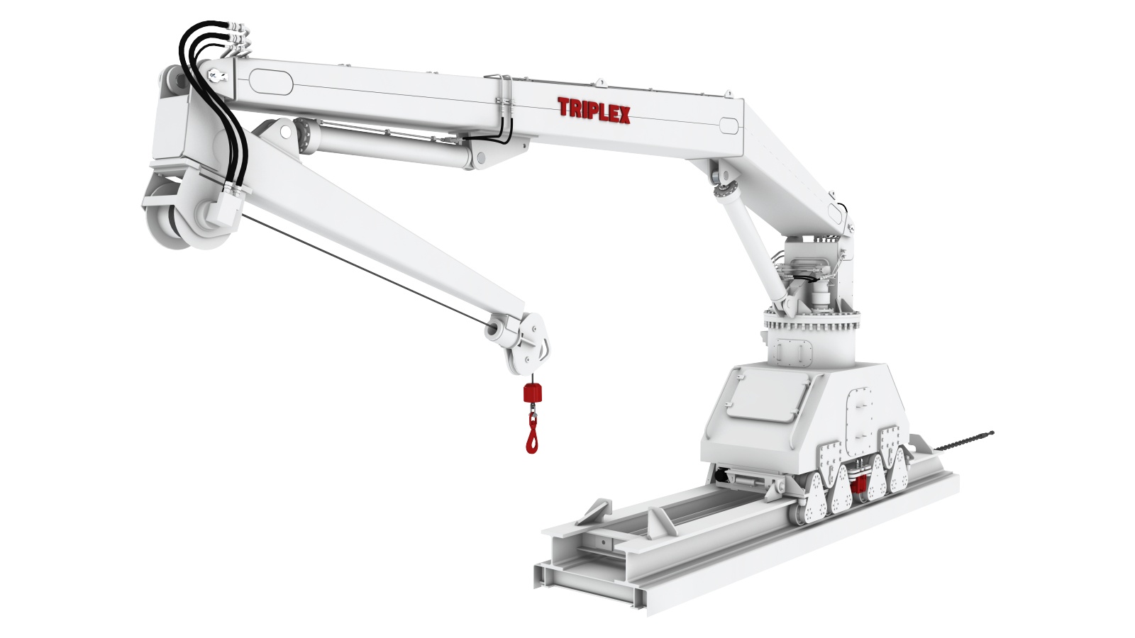 Cargo rail cranes