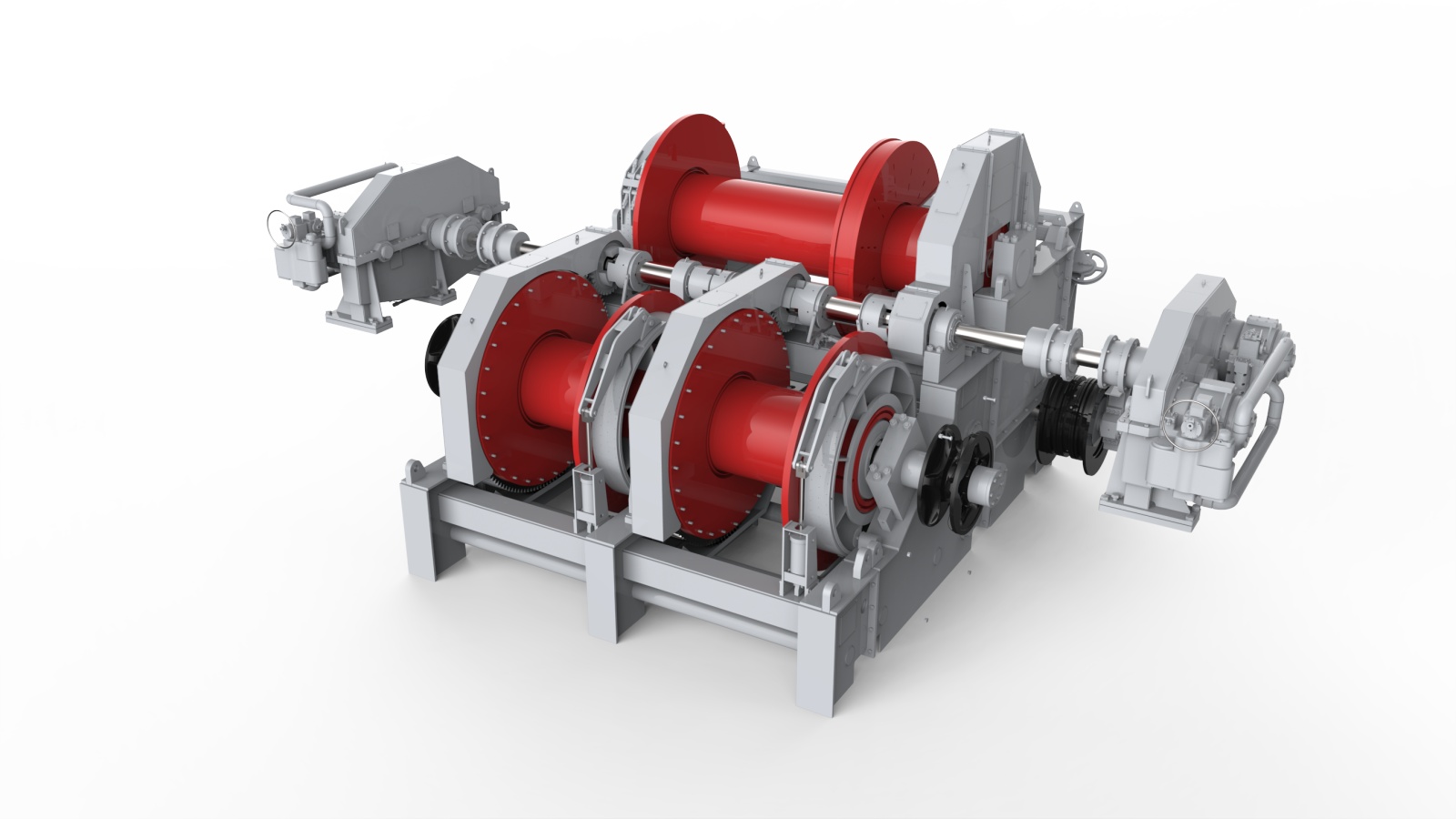 Anchor handling / towing winches